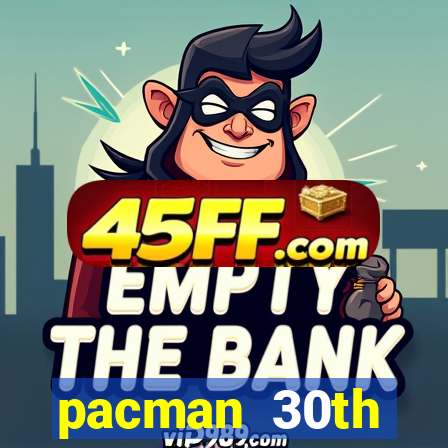 pacman 30th anniversary sonic